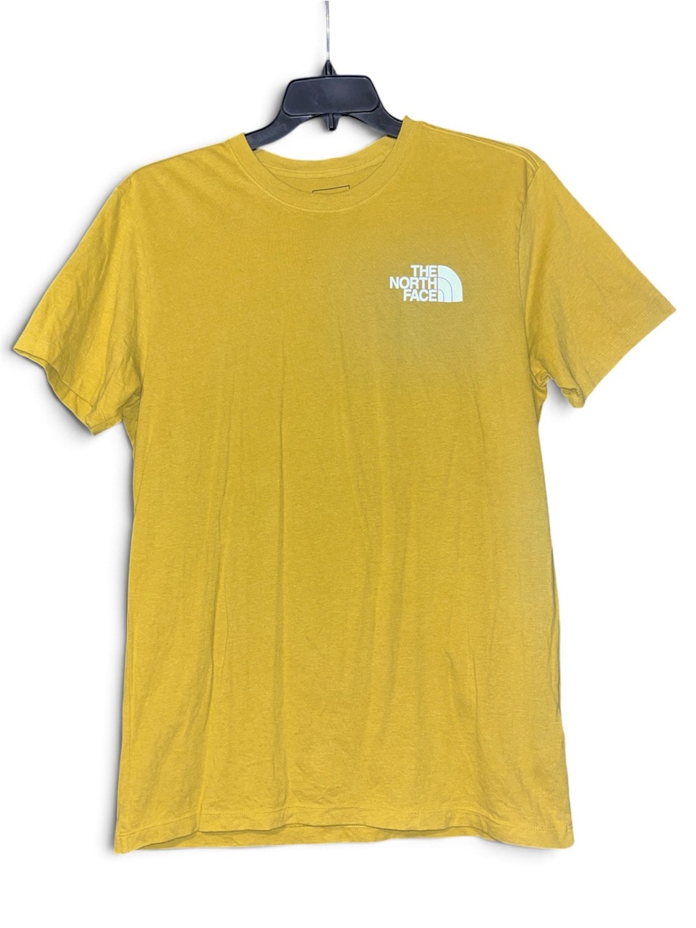 The North Face Men’s Mustard Yellow Short Sleeve Logo Tee